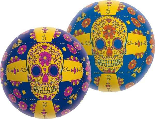 Beach Volley Skull Blå