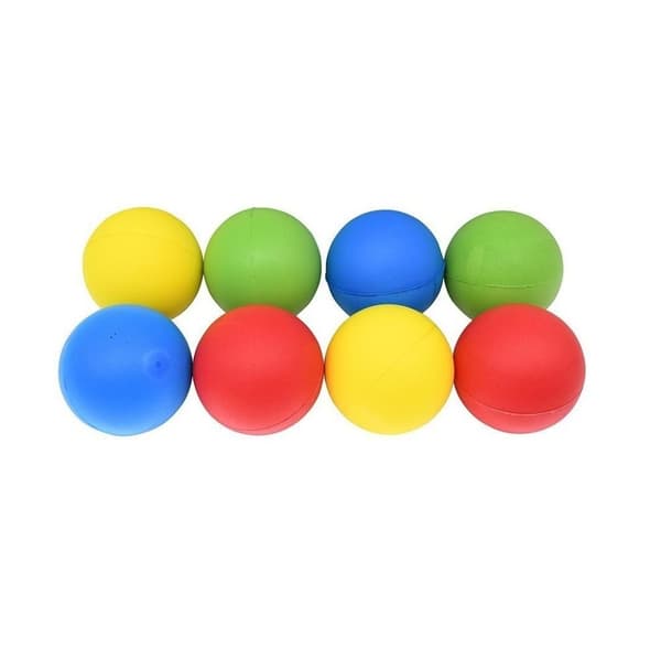 Pre-Sport Foam Ball (Pack of 8) Multicoloured 9cm