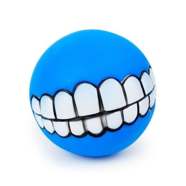 Hundleksak - Ej specificerad - Tandtuggboll - Diameter 7,5 cm - Slumptäck - Blandet