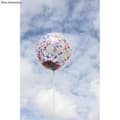 Miniatyrbild 4 av 4: Transparent bubbelballong 40 ± 4cm ø - RAYHER - set om 3 - för vuxna
