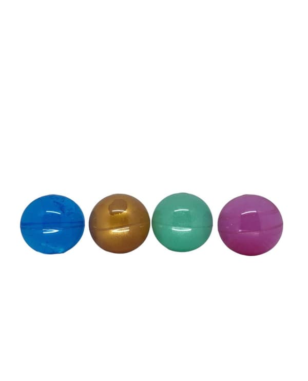 Bounce bold fyldt med vand 6,5 cm grøn