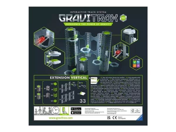 Ravensburger GraviTrax Pro - Vertical Expansion Set - Marble Run & Construction Toy