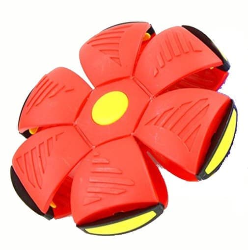 UFO boll-frisbee, röd färg
