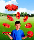 Miniatyrbild 1 av 4: UFO boll-frisbee, röd färg