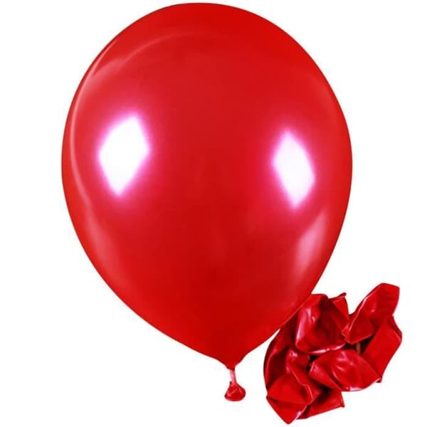 Röd latexballong - 100 st för bröllopsfirande och barnfödelsedag - Leksaker DYY70503861RD