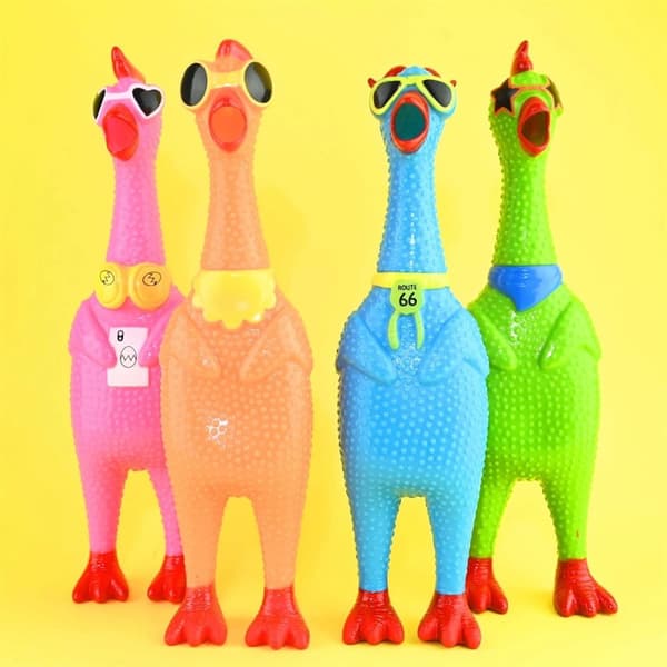 Squeaky Chicken Green