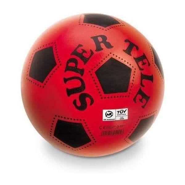 Unice Toys Bioball Super Tele Ball (230 mm) - PVC - Röd och svart - Unisex - Barn - Från 24 månader