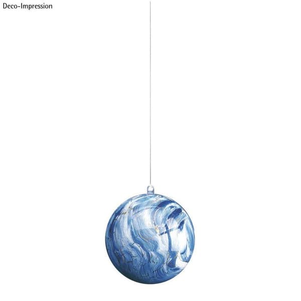 Plastkristallkula i 2 delar 5 cm