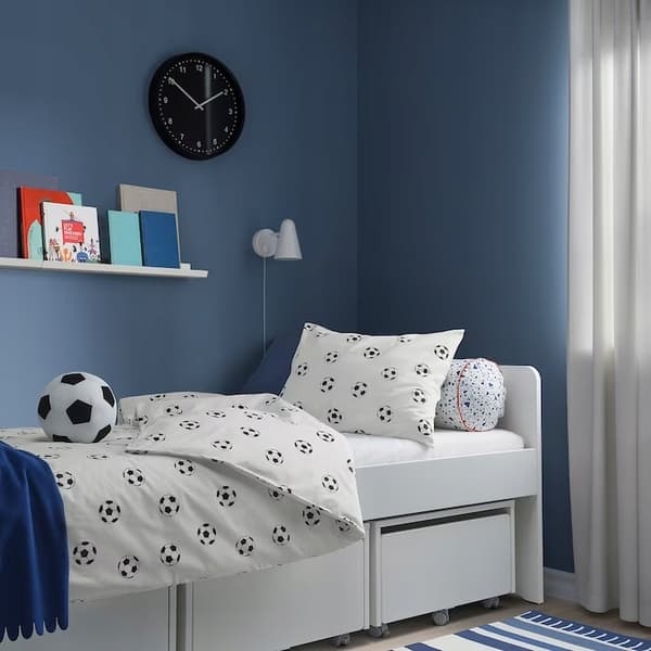 IKEA Sparka boll svart/vit 20cm plysch