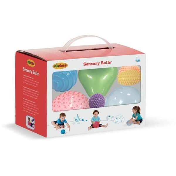 Bollkit - BSM - 9 bollar - Mjuka - Sensorisk stimulering - Blandet