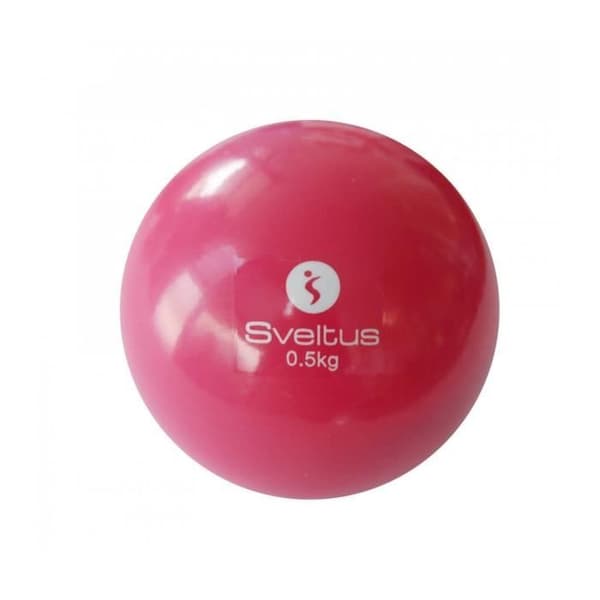 SVELTUS viktboll - 500 g - Fitness - Mixed - Rosa