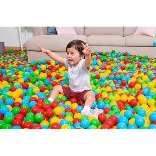Leksak - BESTWAY - Splash & Play™ Bollar - 250 bollar - Diameter 5,85 cm - Flerfärgade