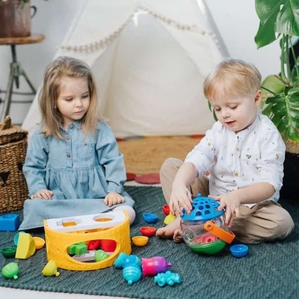 Utbildningsspel - TREFL - Lalaboom Glädjekälla sensoriska bollar - Blandad - Vit - Barn