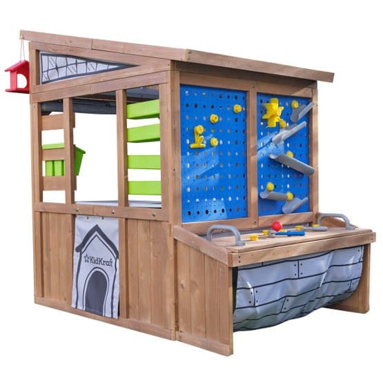 Kidkraft - Lekstuga - Hobby Workshop Wooden Playhouse