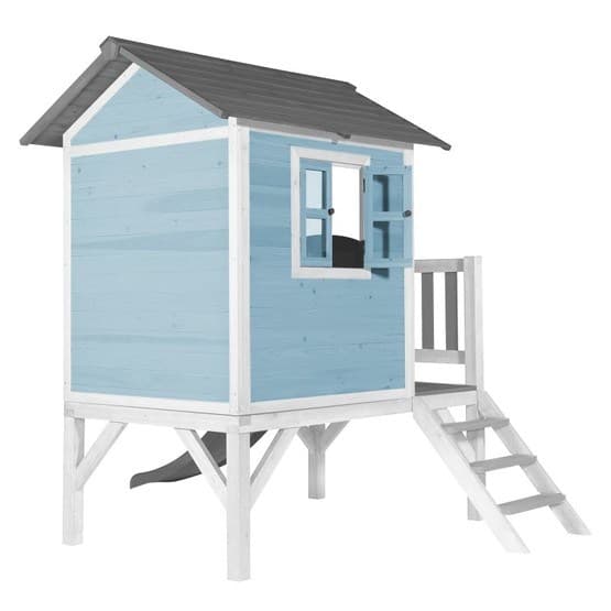 AXI - Playhouse Lodge XL Caribbean Blue - Grå Rutsjebane