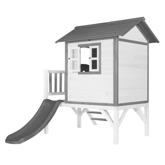 Axi - Playhouse - Lodge XL Classic - Harmaa liukumäki