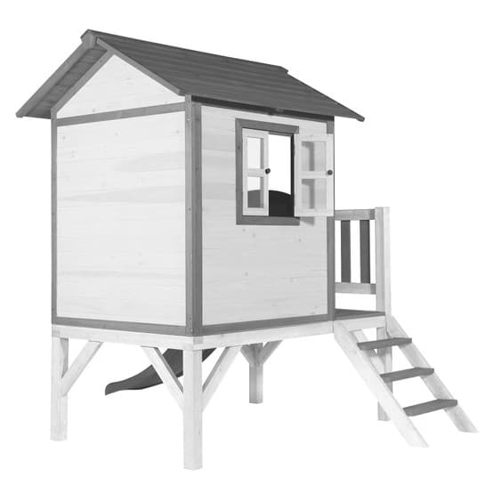 Axi - Playhouse - Lodge XL Classic - Harmaa liukumäki