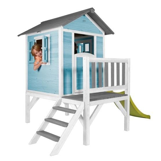 Axi - Playhouse - Lodge XL Caribbean Blue - White Slide