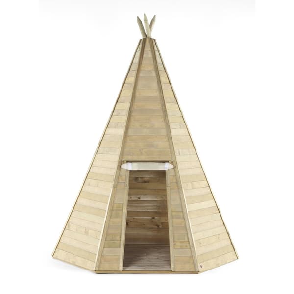 Plum Tipi Lekstuga i trä för barn 220 x 220 x 320 cm