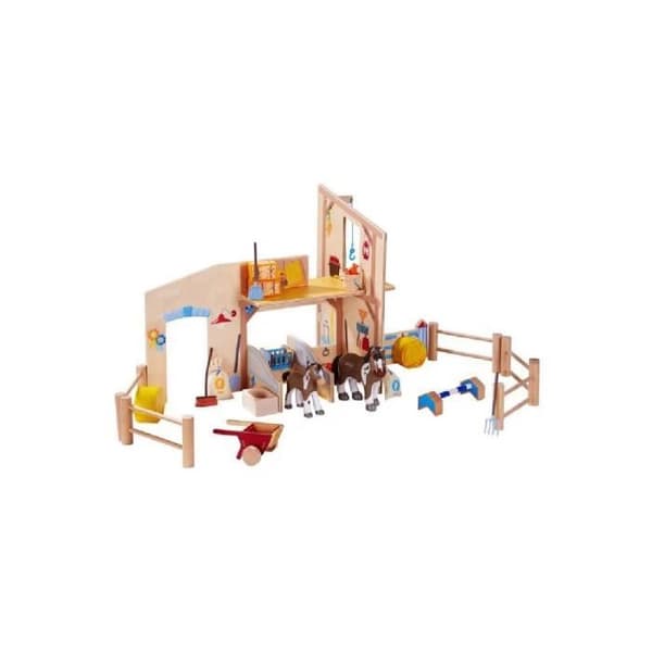 Byggset - HABA - Ridskola - Höjd 30 cm - Inomhus - Från 3 år och uppåt