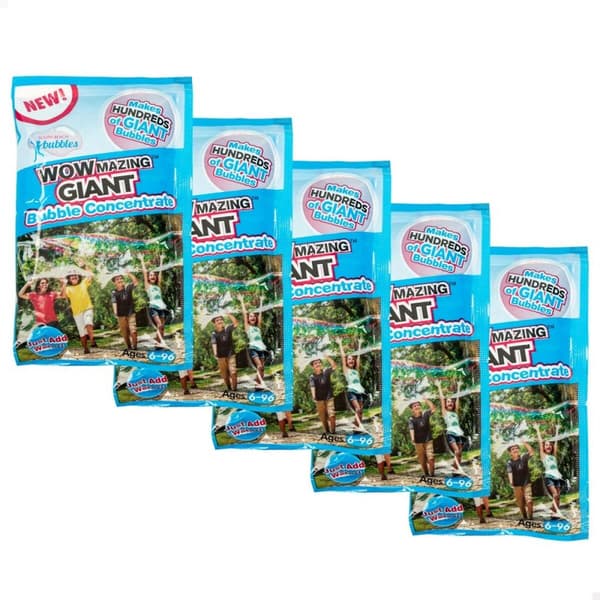 Saippuakuplaneste WOWmazing 7,5 x 13,5 x 2 cm (20 osaa)