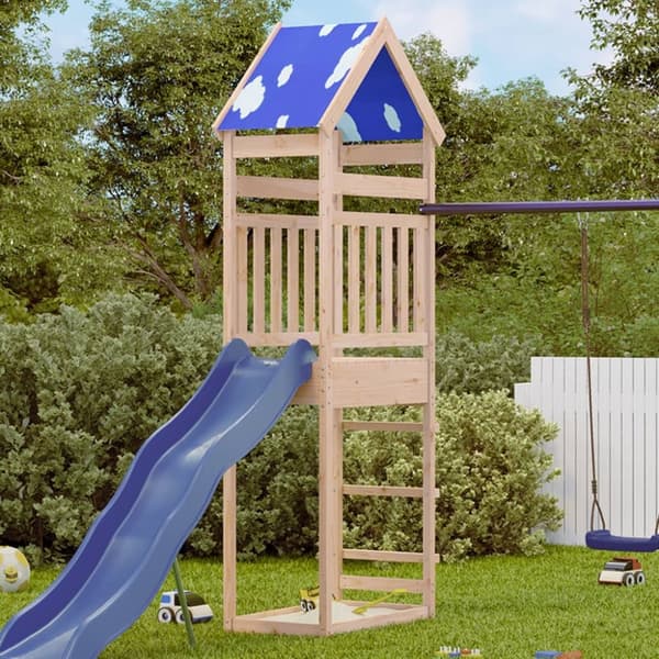 vidaXL Leikkitorni 85x52,5x265 cm täysi mänty -  Leikkimökit