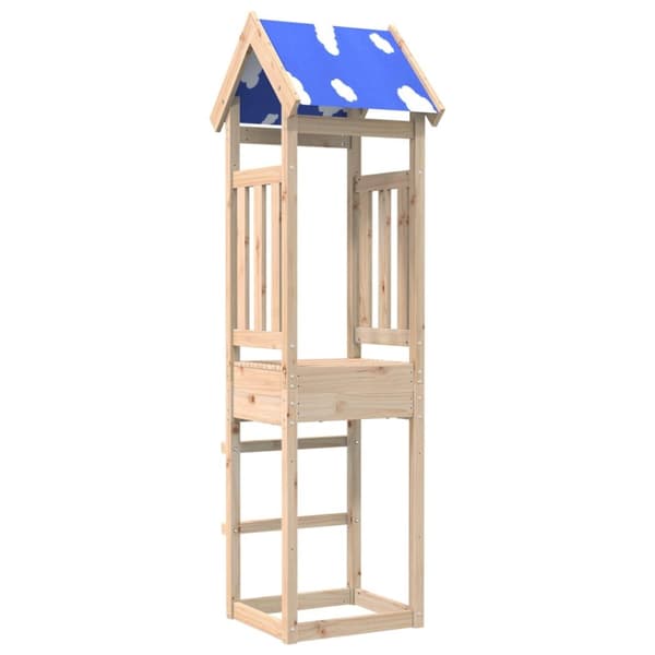 vidaXL Leikkitorni 52,5x46,5x208 cm täysi mänty -  Leikkimökit