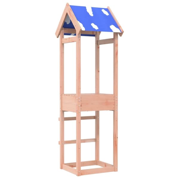vidaXL legetårn 52,5x46,5x195 cm massivt douglasgran -  Legehuse