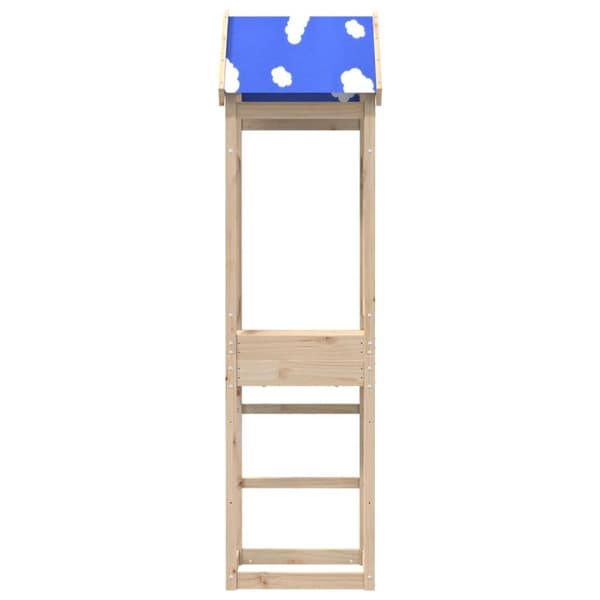 The Living Store legetårn 52,5x46,5x208 cm massivt fyrretræ -  Legehuse