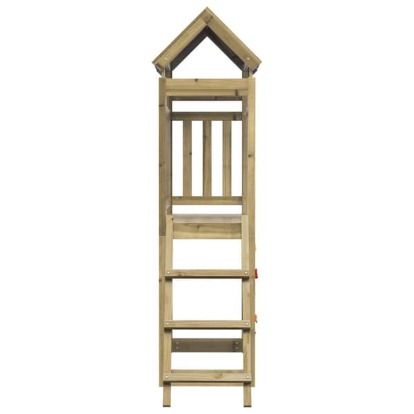 The Living Store Lektorn med klättervägg 110,5x52,5x215cm impregnerad furu -  Lekstugor