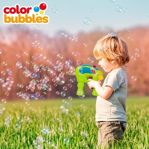Såpbubbelspel Colorbaby Grön Pistol 118 ml 20,5 x 23,5 x 8,5 cm (2 antal)