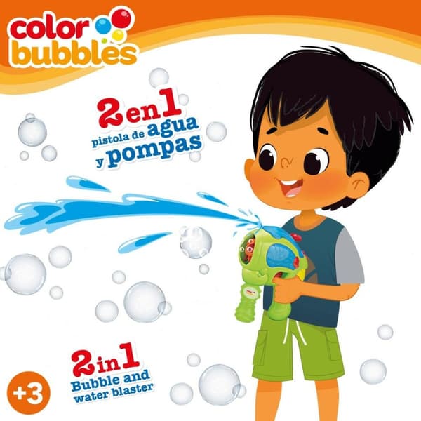 Såpbubbelspel Colorbaby Grön Pistol 118 ml 20,5 x 23,5 x 8,5 cm (2 antal)