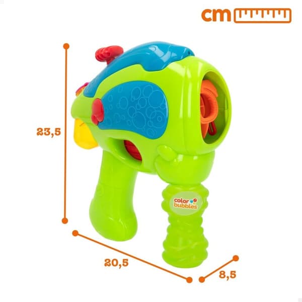 Såpbubbelspel Colorbaby Grön Pistol 118 ml 20,5 x 23,5 x 8,5 cm (2 antal)
