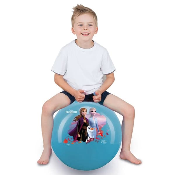 Springende bold Frozen Ø 45 cm Blå (10 enheder)