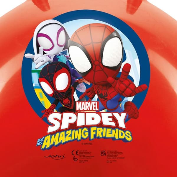 Hyppäävä pallo Spidey Ø 45 cm Punainen (10 osaa)