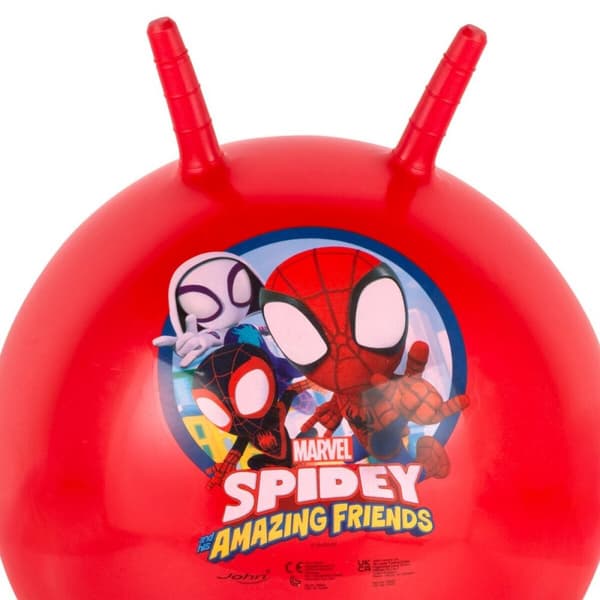 Hyppäävä pallo Spidey Ø 45 cm Punainen (10 osaa)