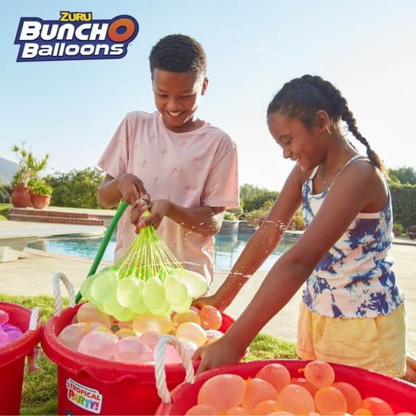 Vandballoner med pumpe Zuru Bunch-o-Balloons 24 enheder