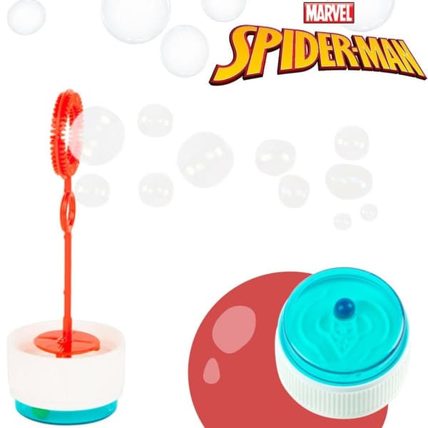 Bobleblåseren Spider-Man 60 ml 3,8 x 11,5 x 3,8 cm (216 enheter)
