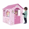 Miniatyrbilde 5 av 5: Lekehus for barn Chicos Pink Princess 94 x 103 x 104 cm Rosa