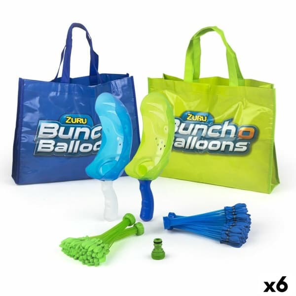 Vesi-ilmapallot Zuru Bunch-O-Balloons Syöttäjä 2 Pelaajat 6 osaa