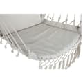 Miniatyrbilde 6 av 8: Puutarhatuoli Home ESPRIT Hvit Naturell Bomull Tre 90 x 50 x 130 cm