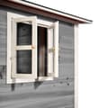 Miniatyrbild 4 av 11: EXIT Loft 100 lekstuga av trä - grå