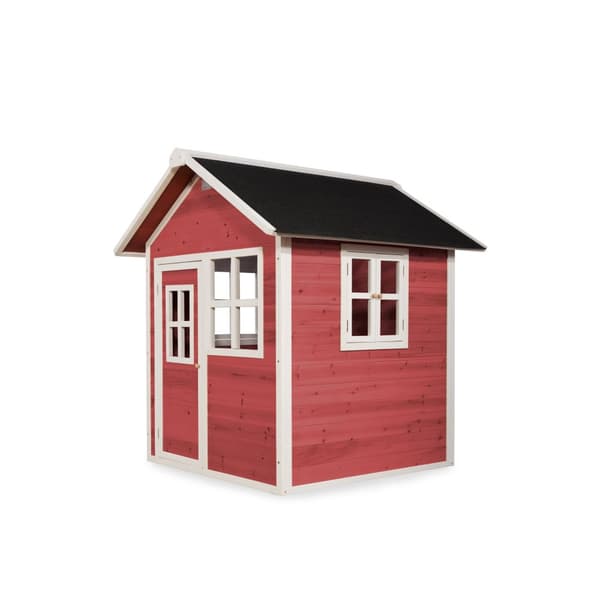 EXIT Loft 100 lekstuga av trä - röd