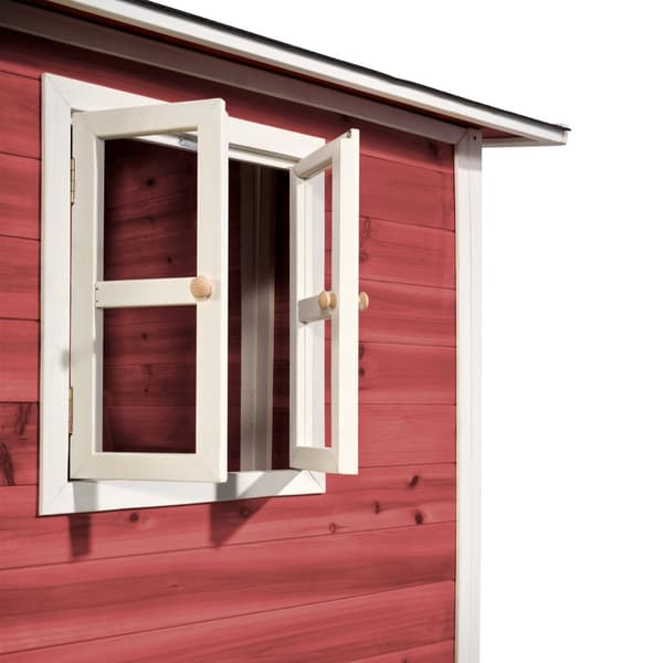 EXIT Loft 100 lekstuga av trä - röd