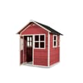 Miniatyrbild 2 av 11: EXIT Loft 100 lekstuga av trä - röd
