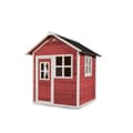 Miniatyrbild 1 av 11: EXIT Loft 100 lekstuga av trä - röd