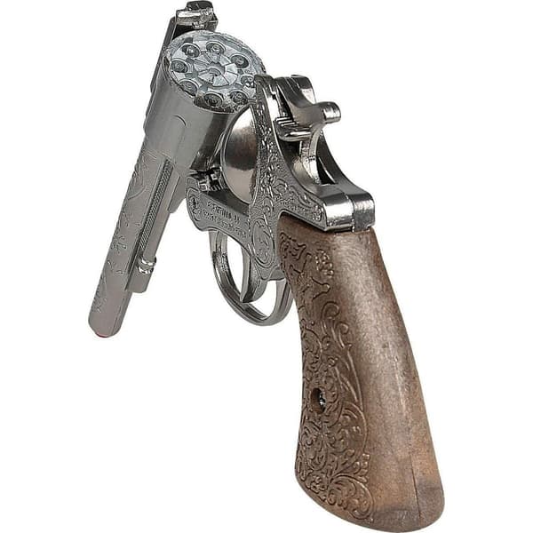 Pistol för Smällare Gonher Silvrig Cowboy