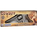 Miniatyrbillede 5 af 5: Knaldhættepistol Gonher Sølvfarvet Cowboy mand
