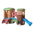 Miniatyrbild 1 av 4: Step2 Clubhouse Climber Lekplats med 2 rutschkanor, klätterstege och kryptunnel | Lekstorn i plast för trädgård / utomhus