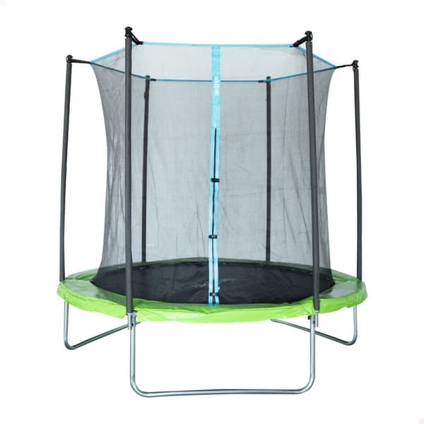 Juniortrampolin med sikkerhedsnet Aktive 244 x 239 x 244 cm Ø 244 cm